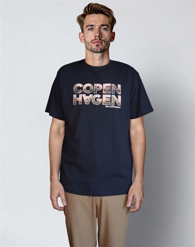 Clean Cut Copenhagen - Copenhagen Organic Logo T-Shirt - Navy